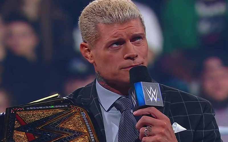 Cody Rhodes Declares Himself Ready For His First Challenger On 4 12 WWE