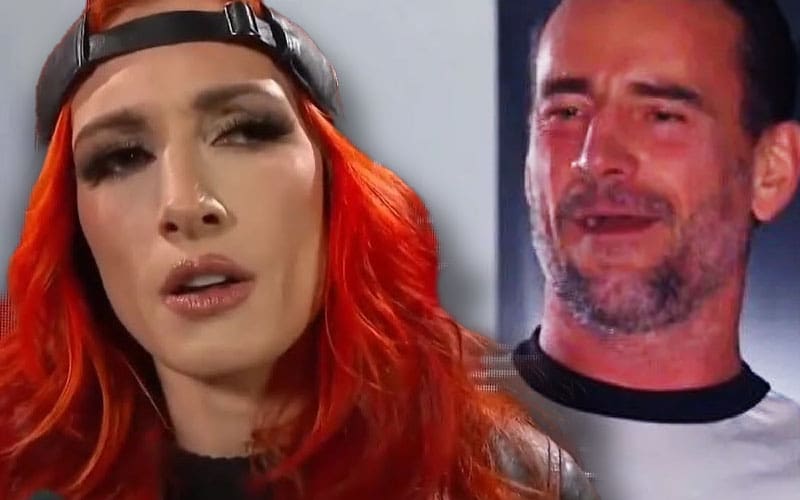 Cm Punk Spotted Interacting With Becky Lynch Despite Real Life Heat