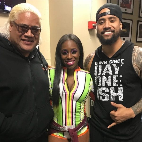 Photos of Rikishi Visiting Backstage at SmackDown This Week