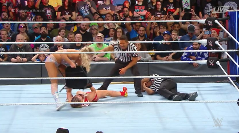 Charlotte Flair Snaps At WWE Survivor Series & Destroys Ronda Rousey In ...