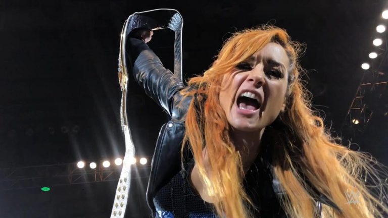 WWE Was Reportedly Considering Taking The Title Off Becky Lynch Before ...