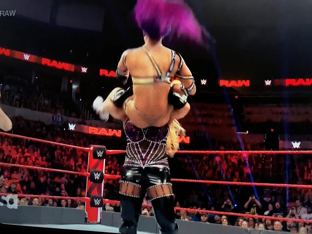 Several Photos Sasha Banks Wardrobe Malfunction On Wwe Raw Page Of