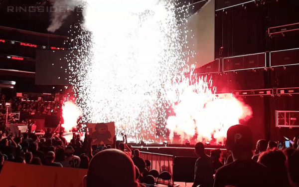 wwe pyro