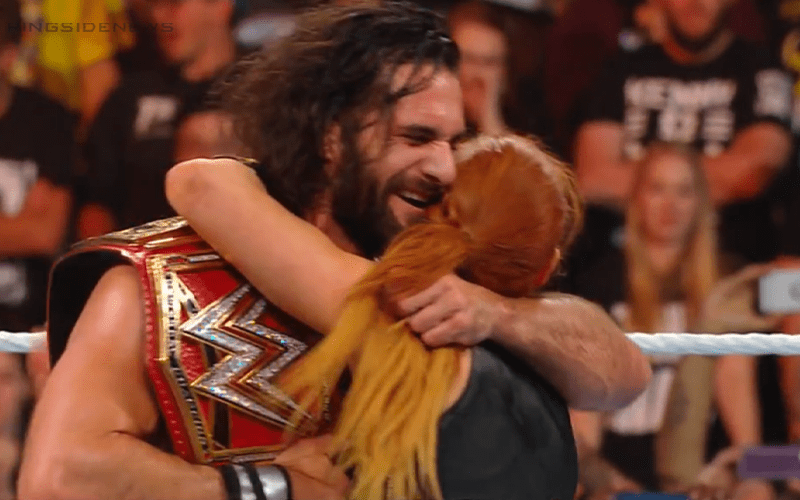 Becky Lynch Saves Boyfriend Seth Rollins at WWE Stomping Grounds