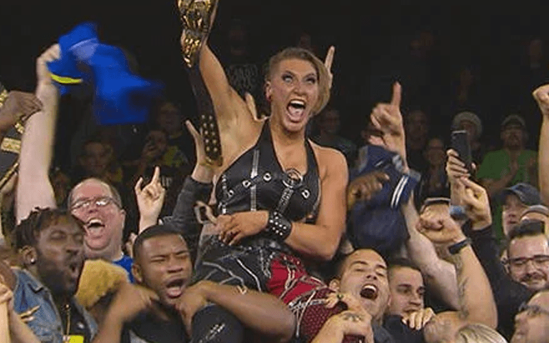 Rhea Ripley Was Absolutely Terrified During Celebration After Nxt Womens Title Win 0740