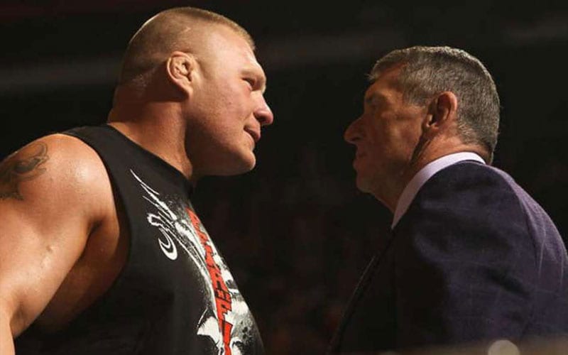 Brock Lesnar WWE Raw Segment Reportedly Made Vince McMahon Mad