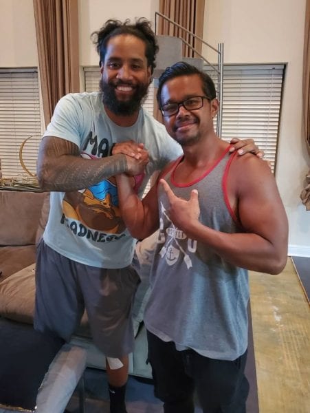 Jimmy Uso Appears Happy, But He's Letting His Hair Go In New Photo