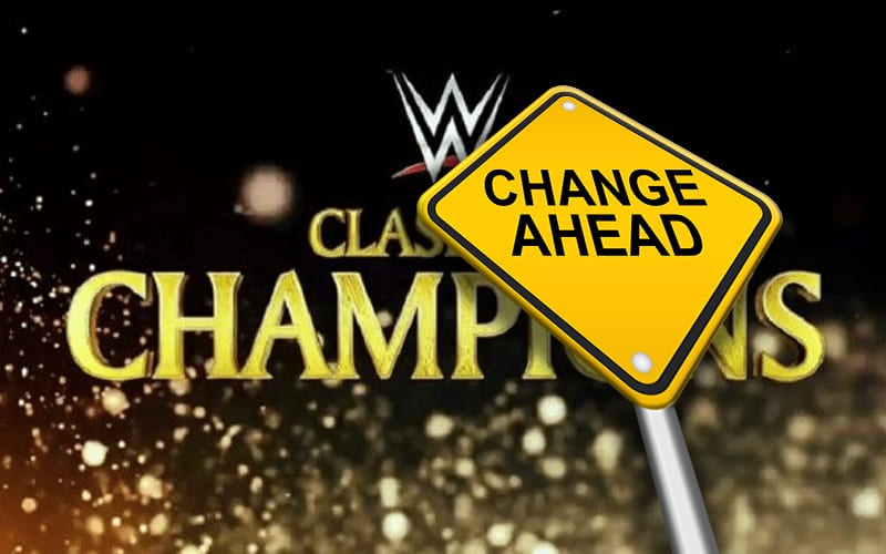WWE Changes Date For Clash Of Champions PayPerView
