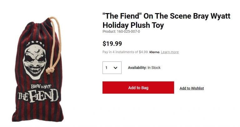 wwe fiend doll