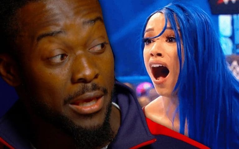 Sasha Banks Was Chewed Out By Kofi Kingston's Mom For Taking Her Seat ...