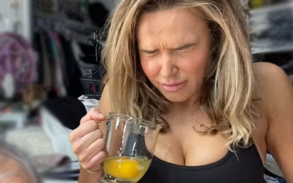 Lana Drinks Raw Eggs While Prepping For WWE Raw Women's Champion Asuka 1