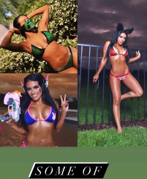 WWE Bikini Photos Of The Day: Charlotte Flair And Zelina Vega 4