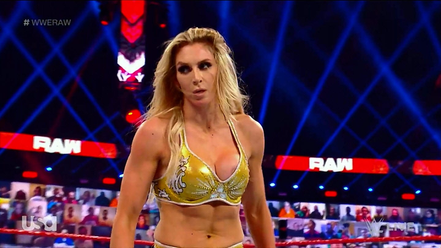 Charlotte Flair Wardrobe Malfunction Forces WWE RAW To Black Out Screen