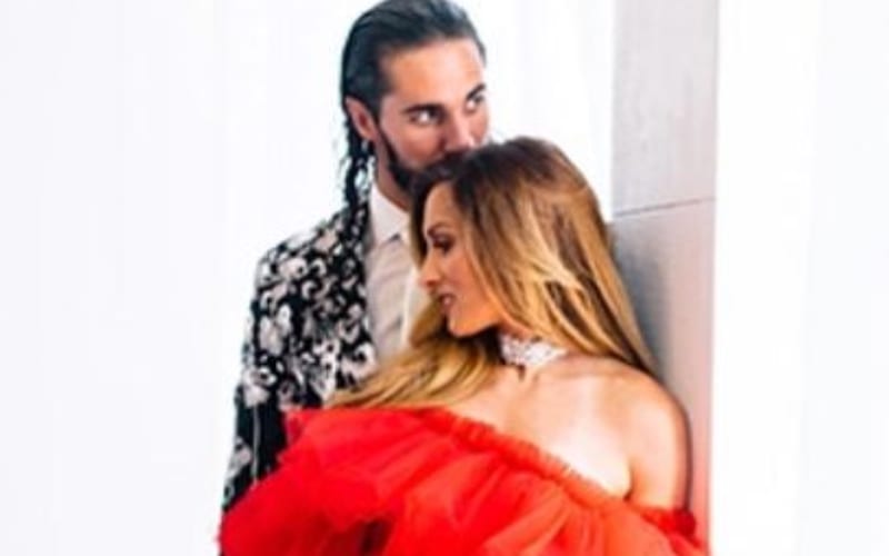 Look: Becky Lynch, Seth Rollins celebrate daughter Roux's birth