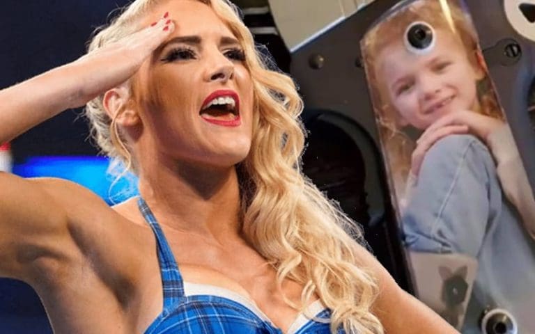 Lacey Evans Got Her Daughter's Face On A Handgun For Christmas