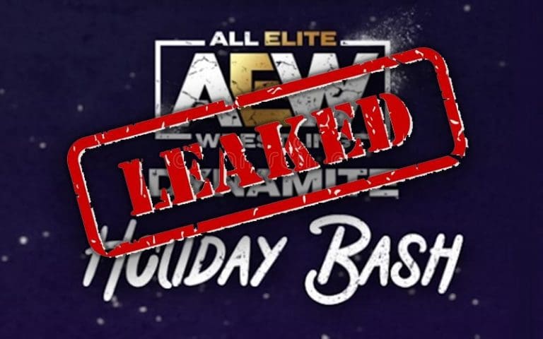 Full Spoilers For AEW Dynamite 'Holiday Bash' Leaked