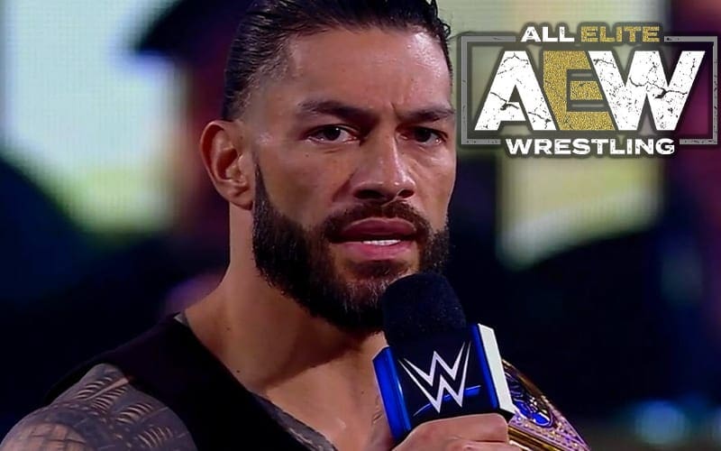 roman reigns aew debut