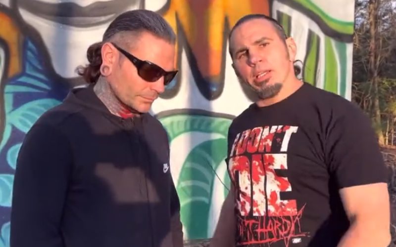 Matt Hardy & Jeff Hardy Rip On Video Where Jeff Said He's Going To AEW