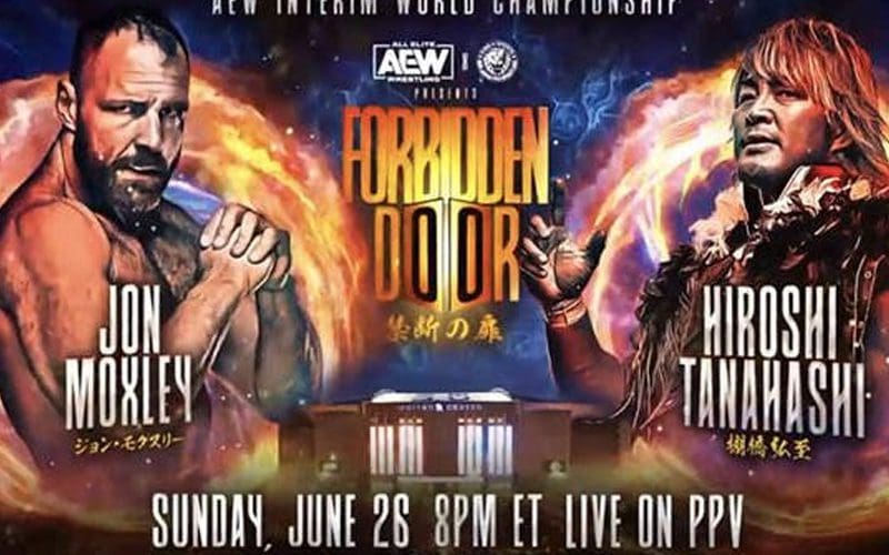 AEW x NJPW Forbidden Door Match Card & Start Time