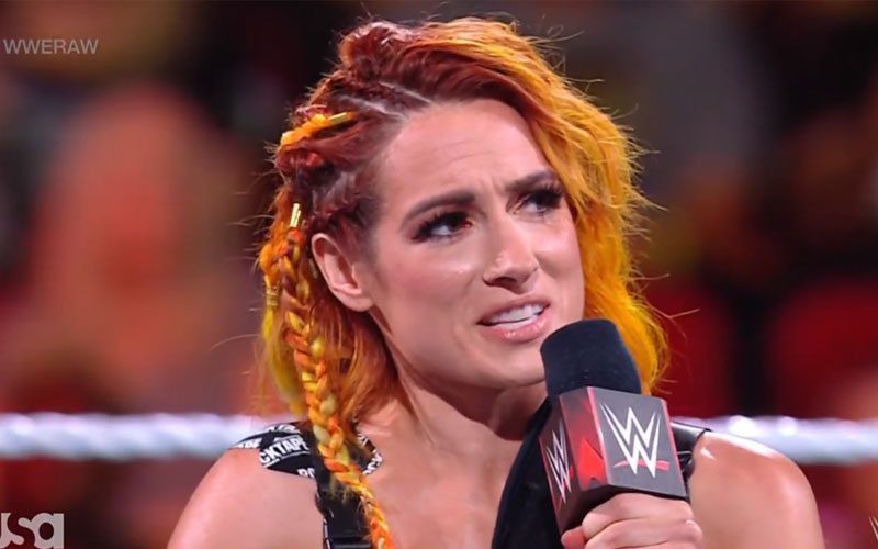 Becky Lynch was set to face absent 28-year-old star on WWE RAW