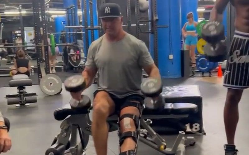 Shane McMahon Spotted Working Out After WrestleMania Injury