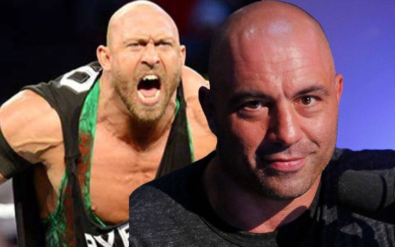 Why does Ryback want to call out the WWE on the Joe Rogan