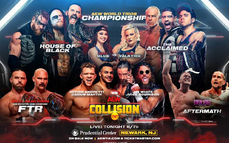 AEW Collision Results Coverage, Reactions & Highlights For July 22, 2023