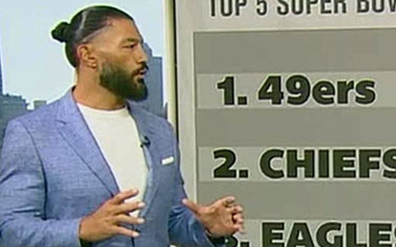 49ers top Roman Reigns' list of Super Bowl contenders