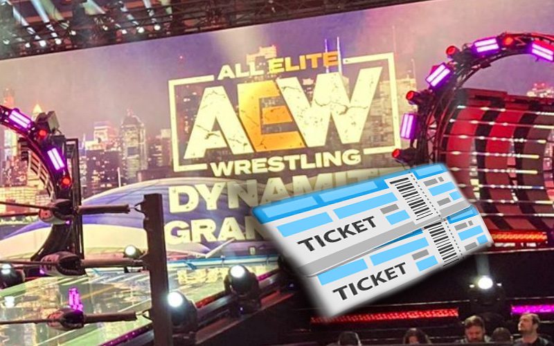 AEW Grand Slam Event Sets New Milestone in WalkUp Ticket Sales