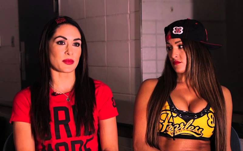 Authentic WWE - Nikki & Brie Bella Twins "Bella Army"