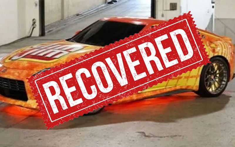 Stolen WWE Slim Jim Custom Nissan Z Car Successfully Recovered