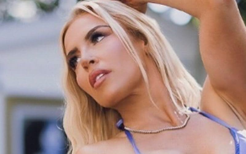 Former WWE Star Dana Brooke Shines Like The Sun in Blue Bikini Snapshot