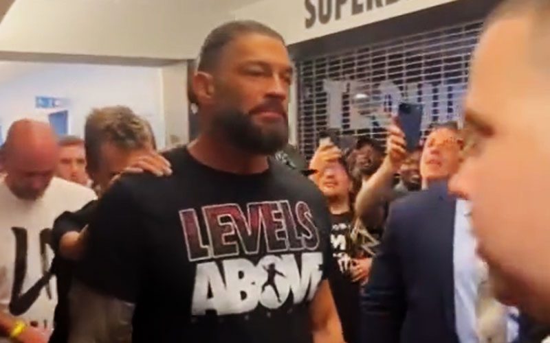 Roman Reigns Shares Wholesome Moment With Make-A-Wish Kid at WWE Royal Rumble