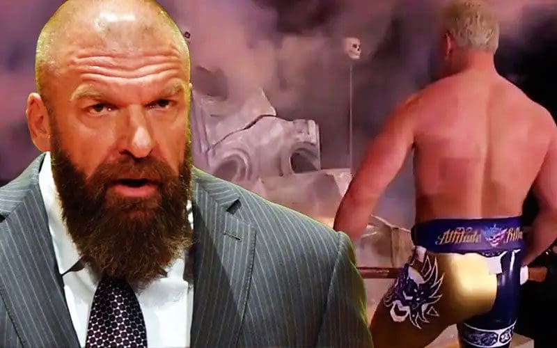 Triple H Finally Addresses Cody Rhodes' Throne-Breaking Incident