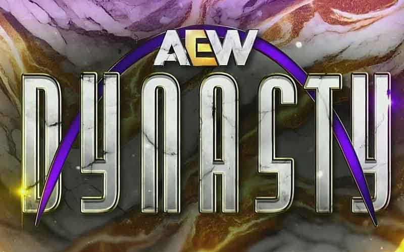 AEW Dynasty PayPerView Announced for April 2024