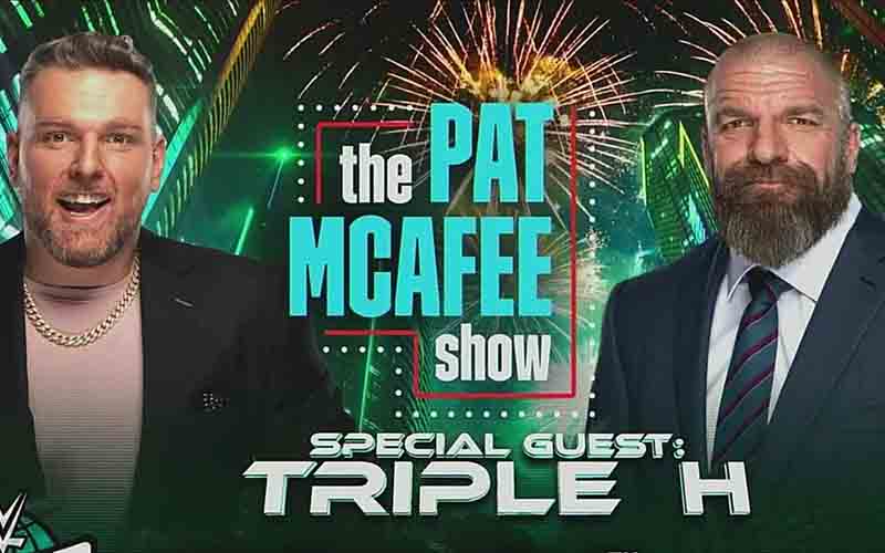 Triple H Announced as Special Guest on The Pat McAfee Show for WWE World