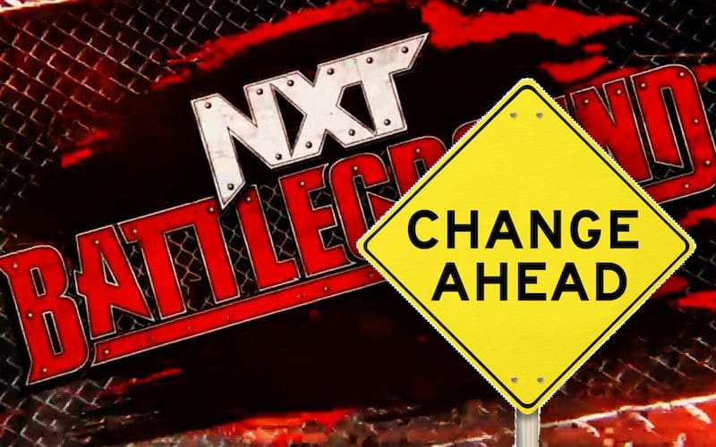 WWE Making Schedule Change for NXT Battleground Event