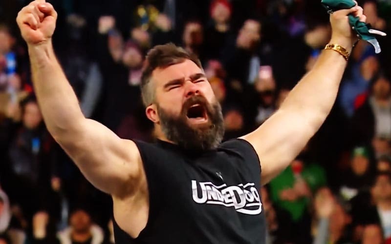 How Jason Kelce’s WrestleMania 40 Saturday Appearance Came Together