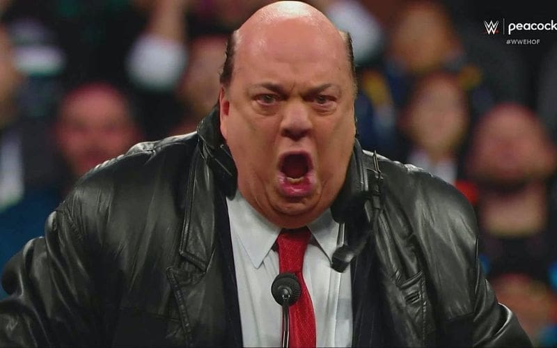 Paul Heyman Mentions Brock Lesnar During WWE Hall of Fame Speech