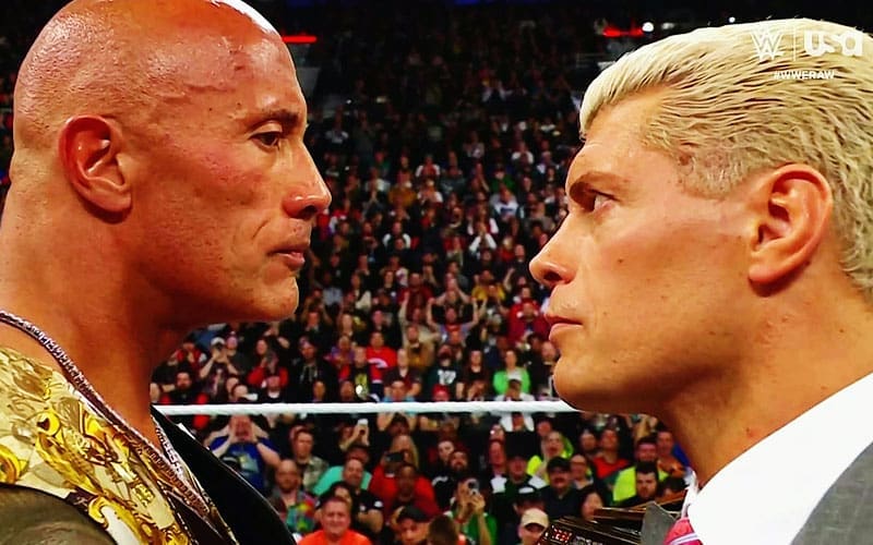 Possible Date for The Rock and Cody Rhodes Singles Match