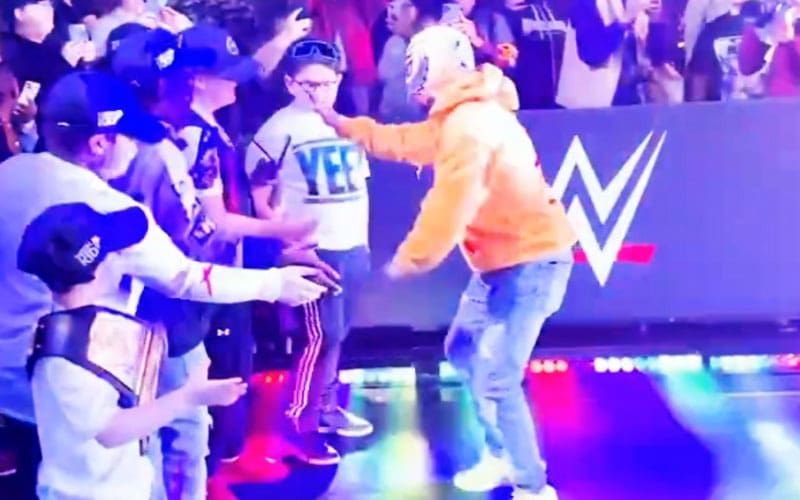 Rey Mysterio Surprises Make-A-Wish Children with Heartwarming WWE Experience