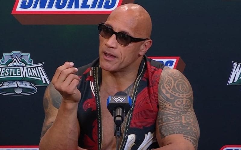 The Rock Addresses In-Ring Future Following WrestleMania 40 Victory