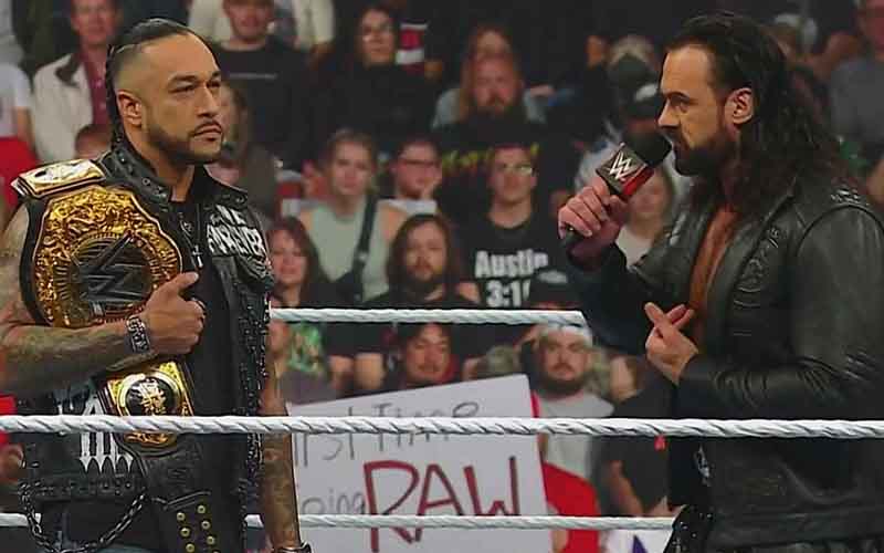 Drew McIntyre Granted World Title Match by Damien Priest During 5/13 WWE RAW