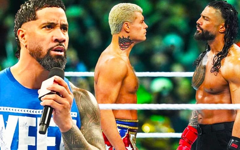 Jey Uso Deems Roman Reigns vs. Cody Rhodes as The Greatest WrestleMania ...