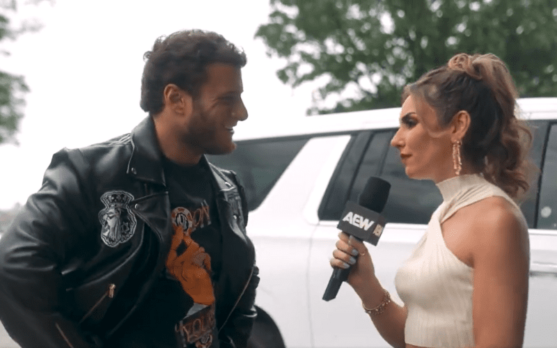 MJF Asks Girlfriend to Change Her Outfit Before 6/12 AEW Dynamite