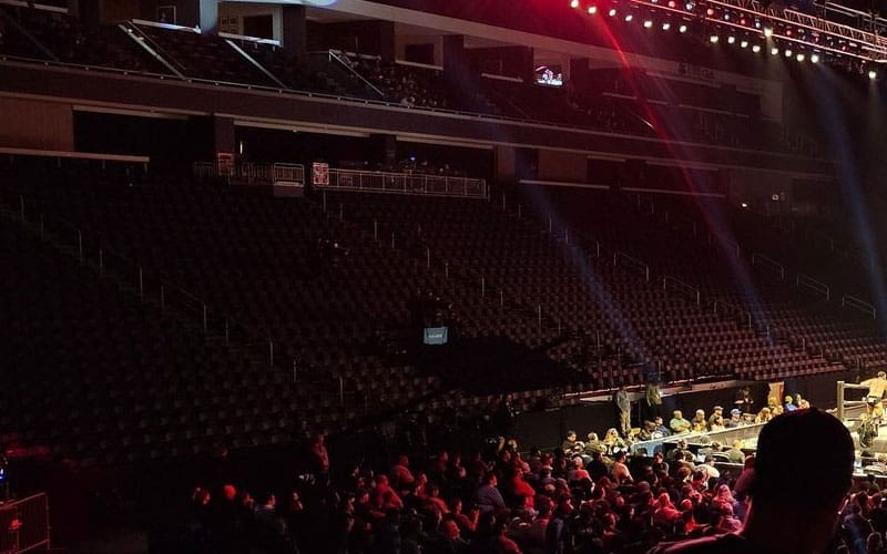 Unflattering Photo Shows Concerning Attendance for 6/1 AEW Collision Taping