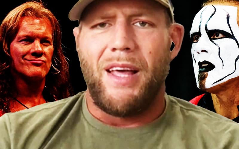Jake Hager claims Sting has never outdone anyone in AEW, unlike Chris Jericho