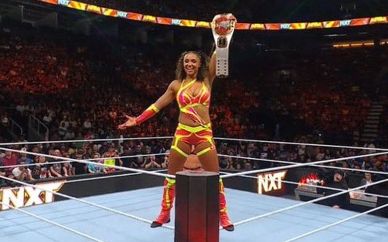 Kelani Jordan Retains Wwe Nxt Women S North American Title At Heatwave