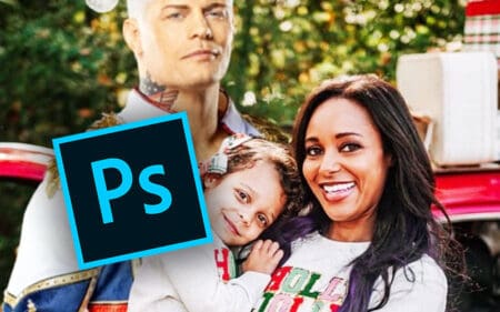 Brandi Rhodes Photoshops Cody Rhodes Into Christmas Family Celebration